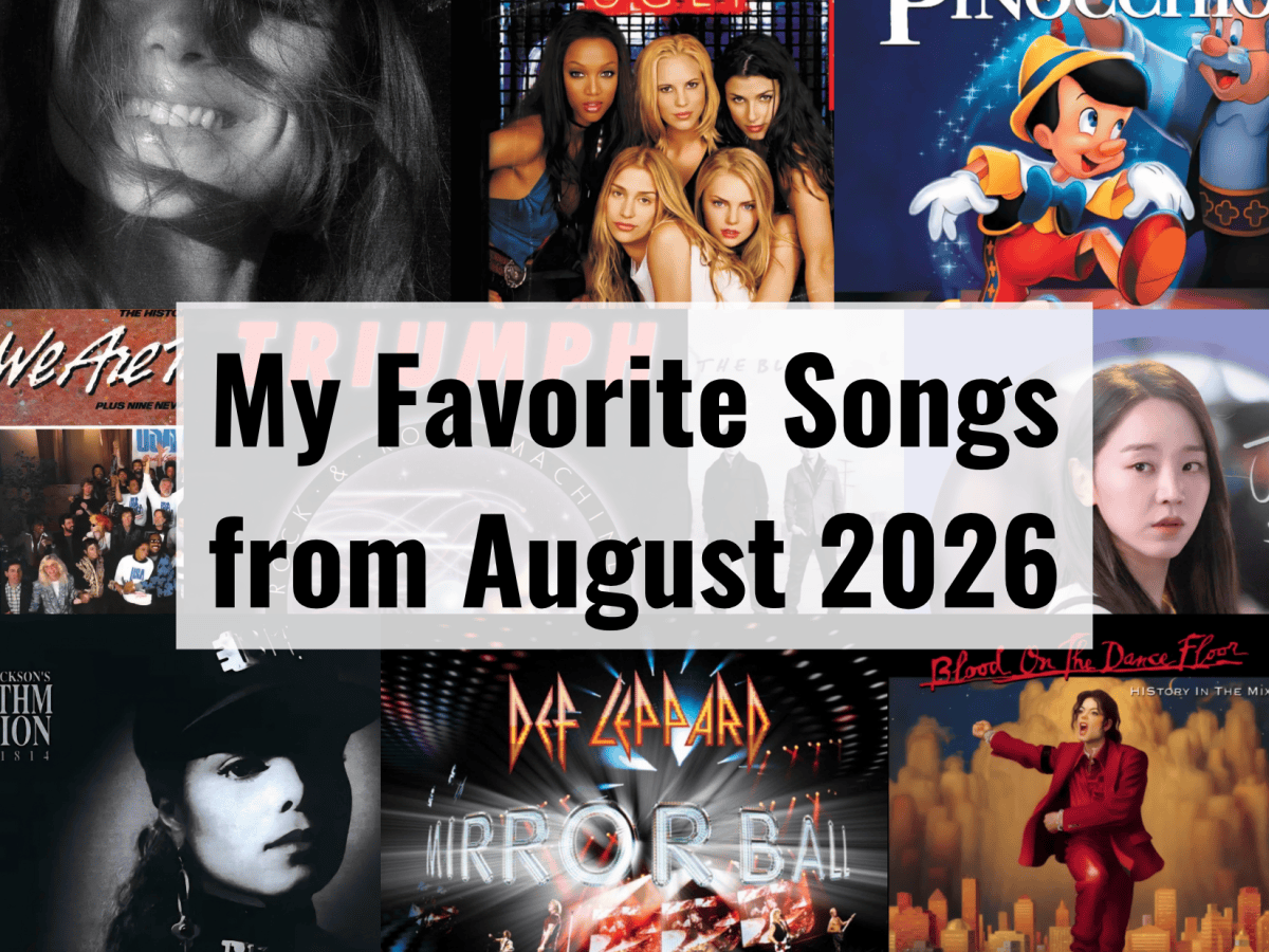 My Favorite Songs from August&nbsp;2026
