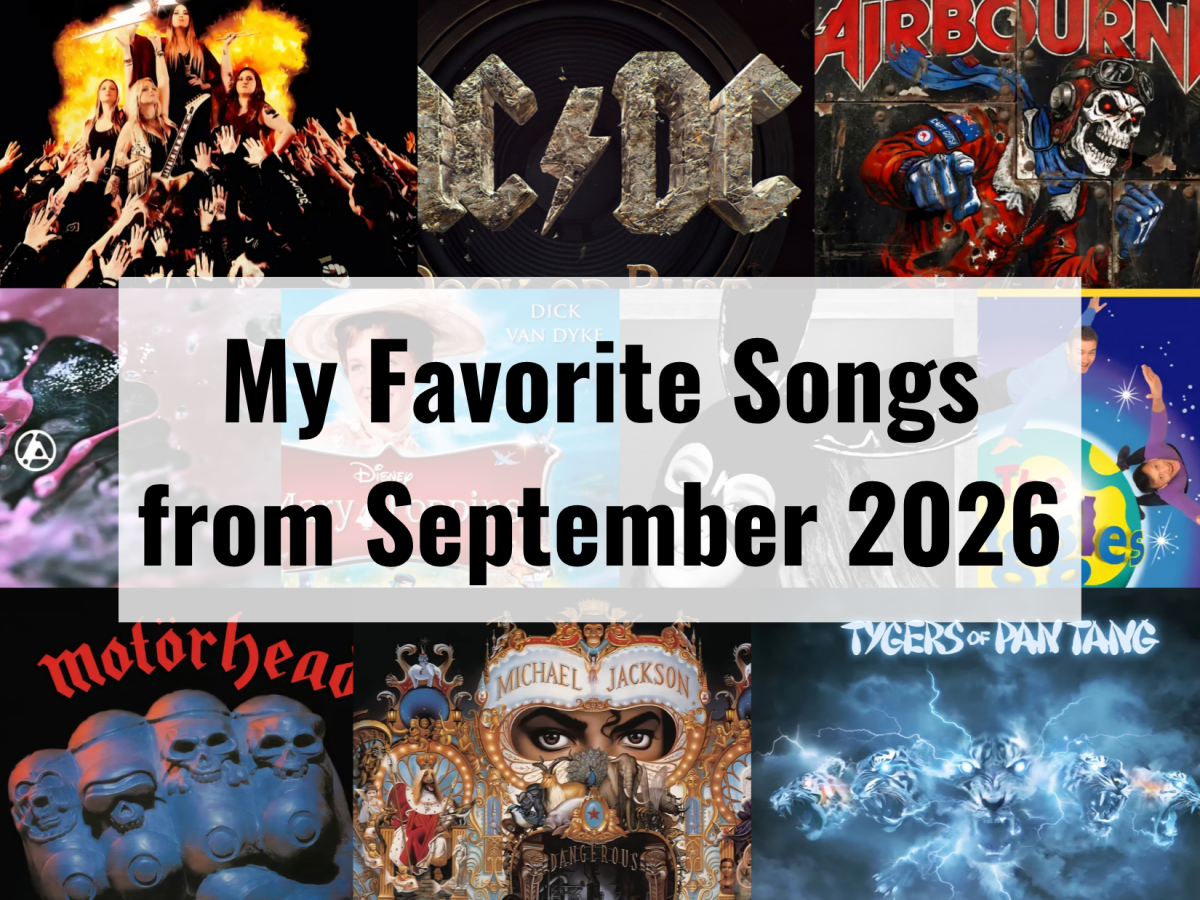 My Favorite Songs from September&nbsp;2026
